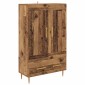 vidaXL Highboard Παλιό Ξύλο 69,5 x 31 x 115 εκ. Επεξεργασμένο Ξύλο