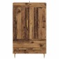 vidaXL Highboard Παλιό Ξύλο 69,5 x 31 x 115 εκ. Επεξεργασμένο Ξύλο