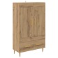 vidaXL Highboard Artisan Oak 69,5 x 31 x 115 εκ. Επεξεργασμένο Ξύλο