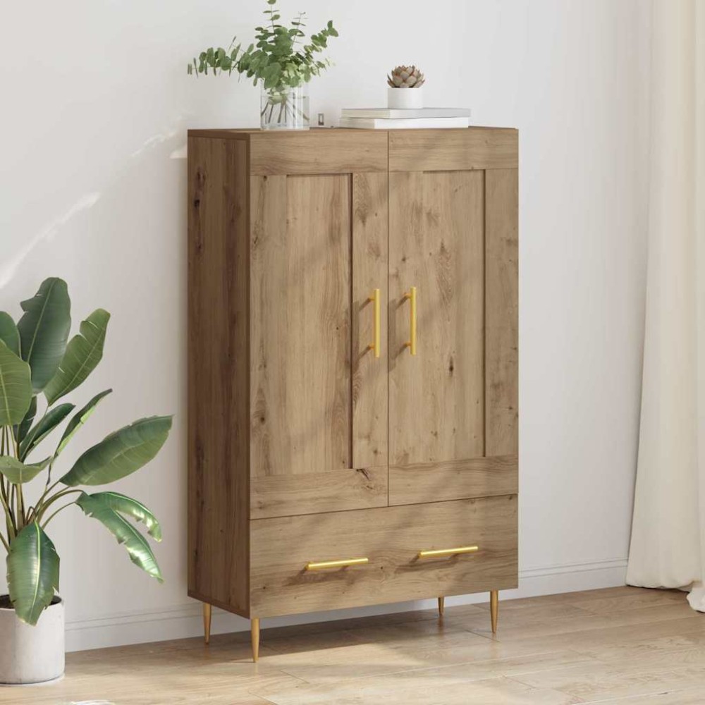 vidaXL Highboard Artisan Oak 69,5 x 31 x 115 εκ. Επεξεργασμένο Ξύλο