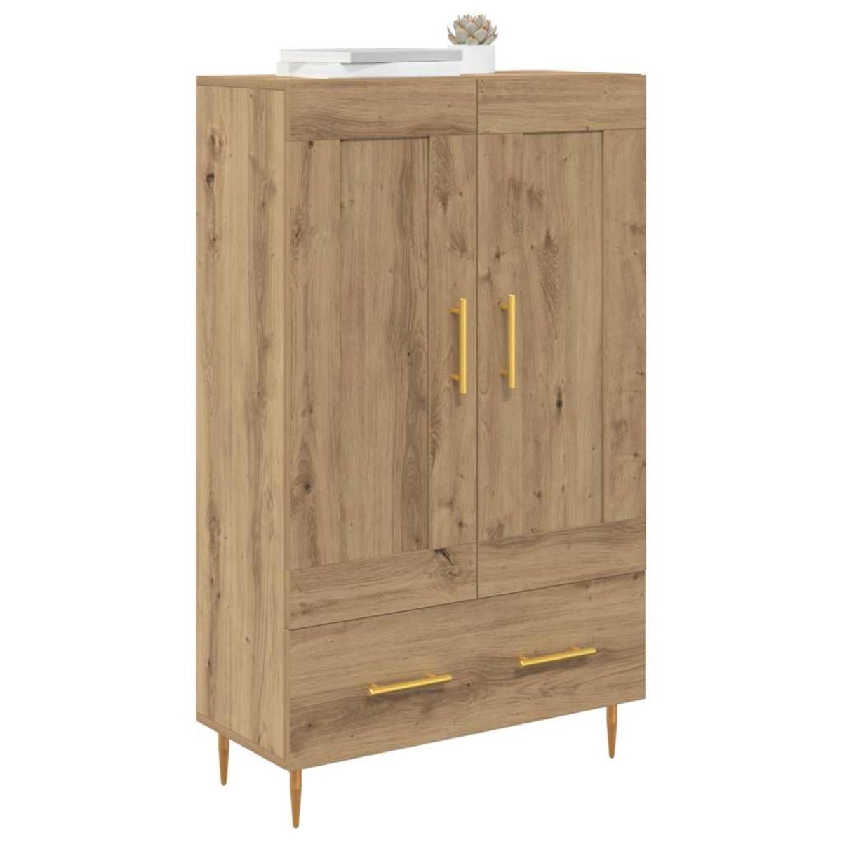 vidaXL Highboard Artisan Oak 69,5 x 31 x 115 εκ. Επεξεργασμένο Ξύλο