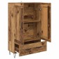 vidaXL Highboard Παλιό Ξύλο 69,5 x 31 x 115 εκ. Επεξεργασμένο Ξύλο