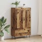 vidaXL Highboard Παλιό Ξύλο 69,5 x 31 x 115 εκ. Επεξεργασμένο Ξύλο
