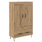 vidaXL Highboard Artisan Oak 69,5 x 31 x 115 εκ. Επεξεργασμένο Ξύλο