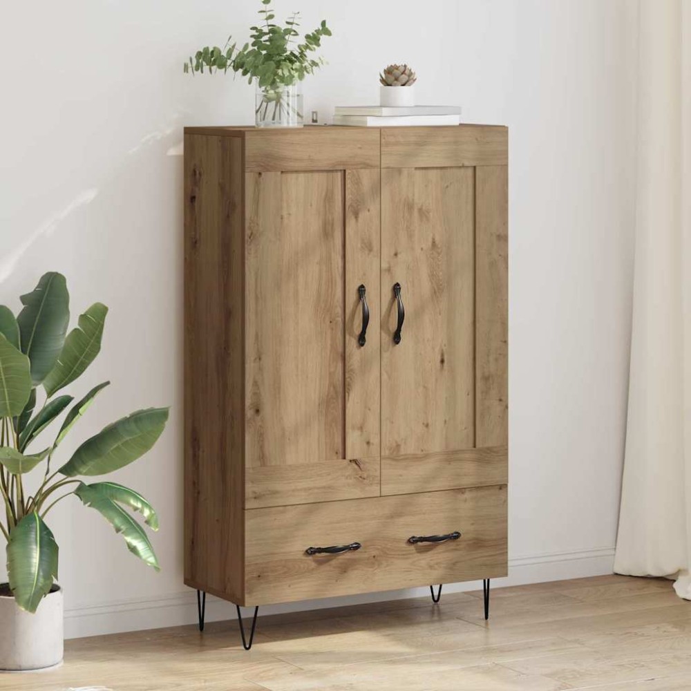 vidaXL Highboard Artisan Oak 69,5 x 31 x 115 εκ. Επεξεργασμένο Ξύλο