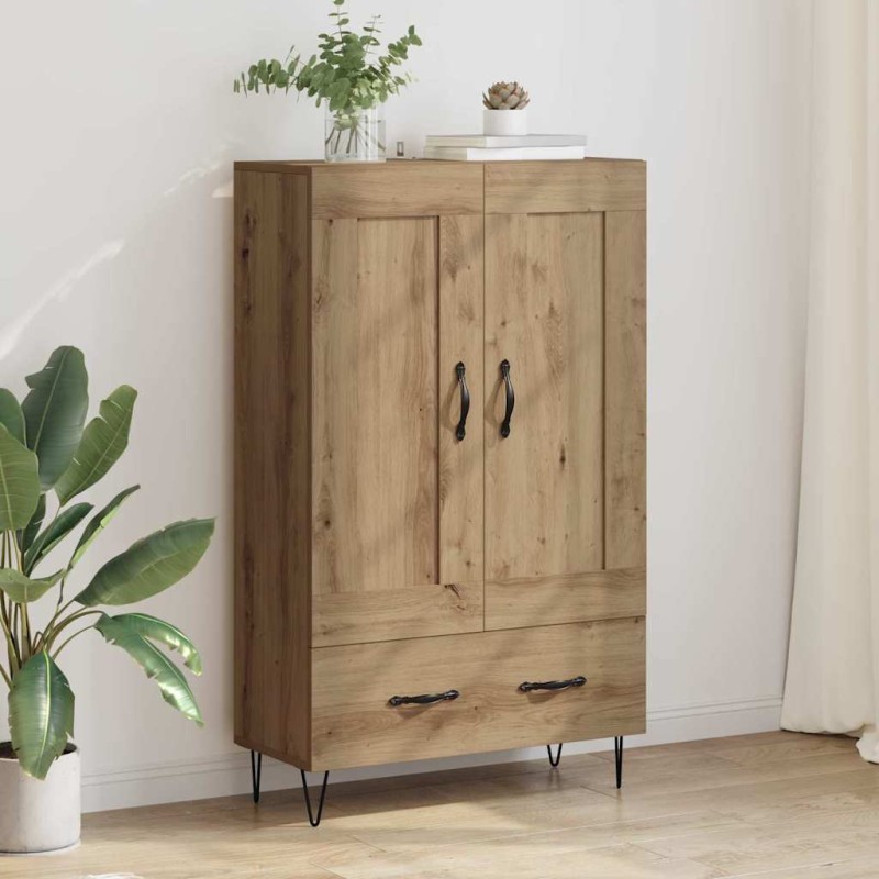 vidaXL Highboard Artisan Oak 69,5 x 31 x 115 εκ. Επεξεργασμένο Ξύλο