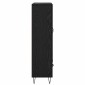 vidaXL Highboard Μαύρη Οξυά 69,5 x 31 x 115 εκ. Επεξεργασμένο Ξύλο
