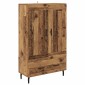 vidaXL Highboard Παλιό Ξύλο 69,5 x 31 x 115 εκ. Επεξεργασμένο Ξύλο
