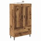 vidaXL Highboard Παλιό Ξύλο 69,5 x 31 x 115 εκ. Επεξεργασμένο Ξύλο