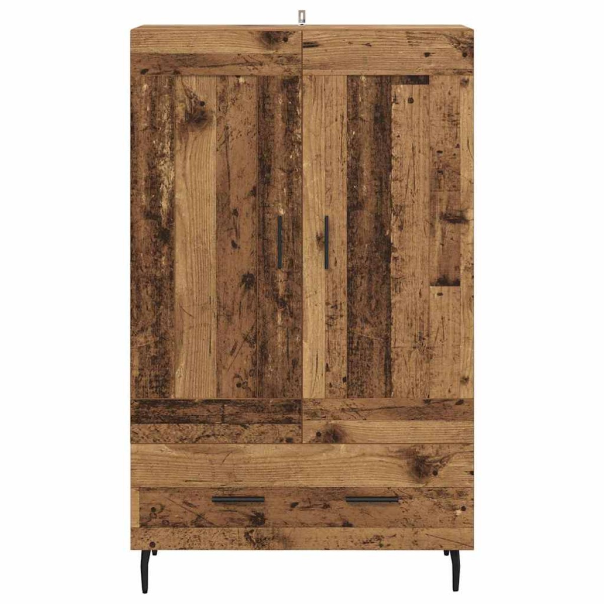 vidaXL Highboard Παλιό Ξύλο 69,5 x 31 x 115 εκ. Επεξεργασμένο Ξύλο