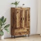 vidaXL Highboard Παλιό Ξύλο 69,5 x 31 x 115 εκ. Επεξεργασμένο Ξύλο