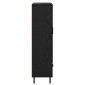 vidaXL Highboard Μαύρη Οξυά 69,5 x 31 x 115 εκ. Επεξεργασμένο Ξύλο