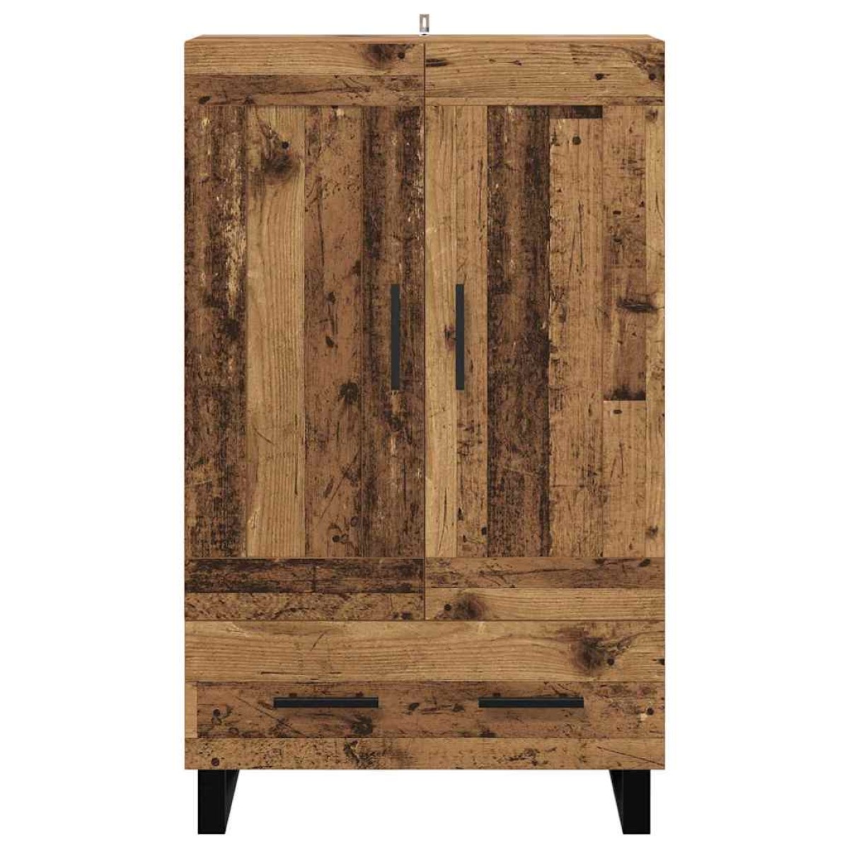 vidaXL Highboard Παλιό Ξύλο 69,5 x 31 x 115 εκ. Επεξεργασμένο Ξύλο