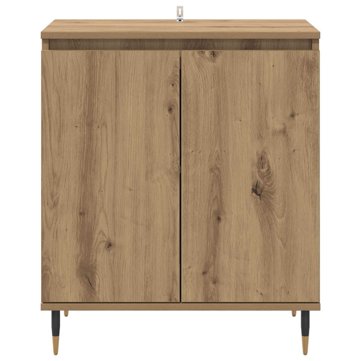 vidaXL Πλαϊνό γραφείο Artisan Oak 60 x 35 x 70 cm Επεξεργασμένο Ξύλο