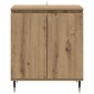 vidaXL Πλαϊνό γραφείο Artisan Oak 60 x 35 x 70 cm Επεξεργασμένο Ξύλο