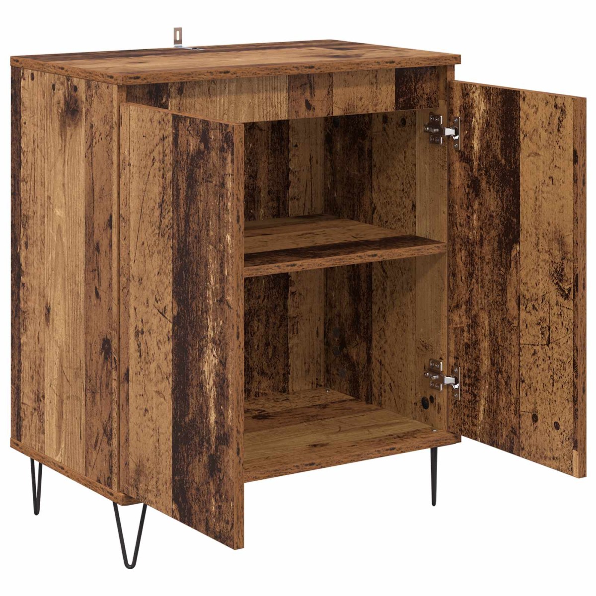 vidaXL Πλαϊνό γραφείο Παλιό Ξύλο 60 x 35 x 70 cm Επεξεργασμένο Ξύλο