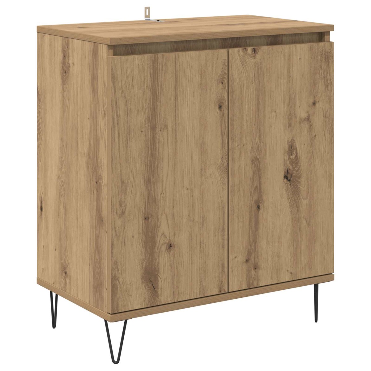 vidaXL Πλαϊνό γραφείο Artisan Oak 60 x 35 x 70 cm Επεξεργασμένο Ξύλο
