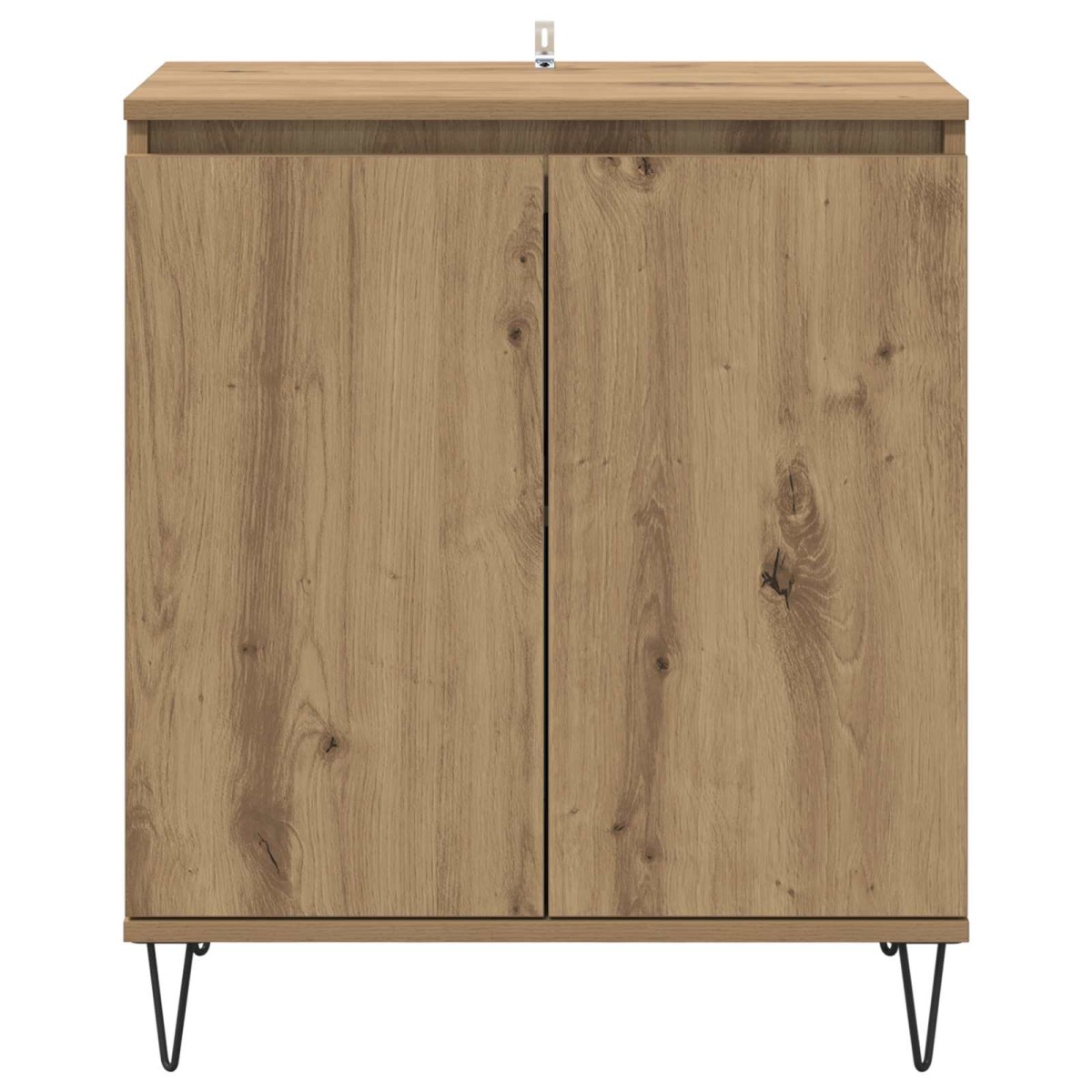 vidaXL Πλαϊνό γραφείο Artisan Oak 60 x 35 x 70 cm Επεξεργασμένο Ξύλο