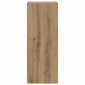 vidaXL Επιτοίχιο ντουλάπι Artisan Oak 34,5 x 34 x 90 εκ.
