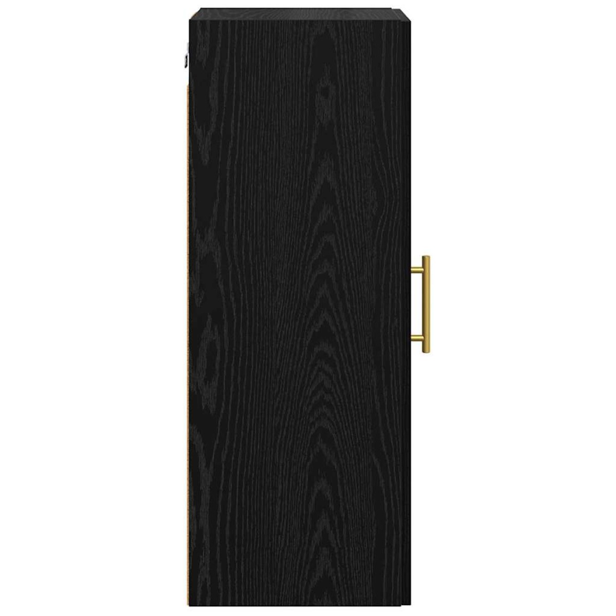 vidaXL Επιτοίχιο ντουλάπι Μαύρη Οξυά 34,5 x 34 x 90 εκ.