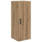 vidaXL Επιτοίχιο ντουλάπι Artisan Oak 34,5 x 34 x 90 εκ.