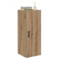 vidaXL Επιτοίχιο ντουλάπι Artisan Oak 34,5 x 34 x 90 εκ.