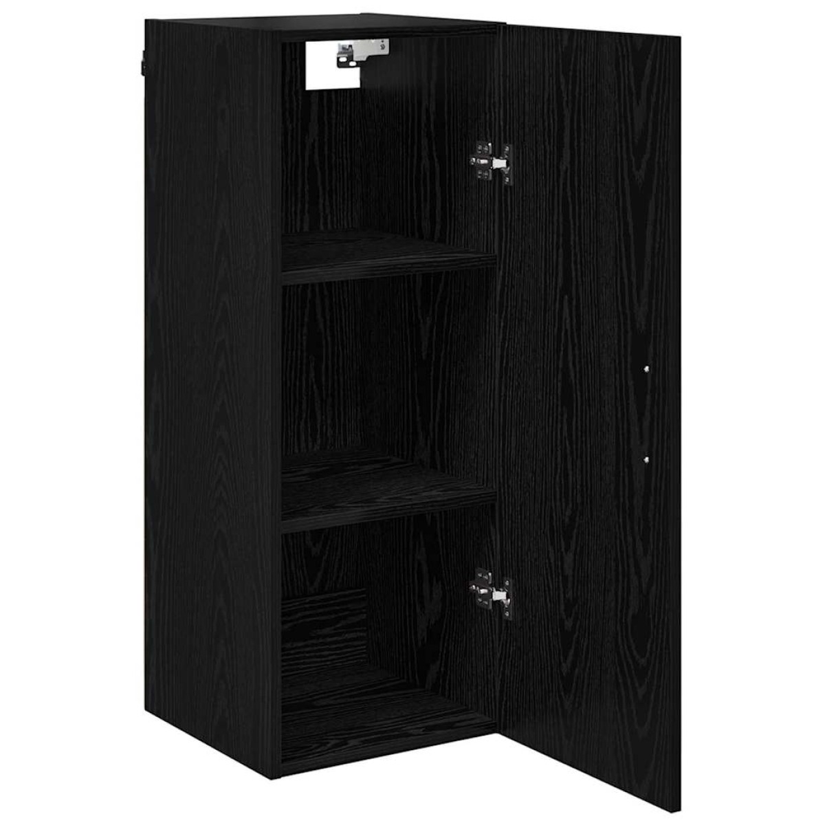 vidaXL Επιτοίχιο ντουλάπι Μαύρη Οξυά 34,5 x 34 x 90 εκ.