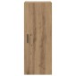 vidaXL Επιτοίχιο ντουλάπι Artisan Oak 34,5 x 34 x 90 εκ.