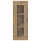vidaXL Επιτοίχιο ντουλάπι Artisan Oak 34,5 x 34 x 90 εκ.