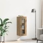 vidaXL Επιτοίχιο ντουλάπι Artisan Oak 34,5 x 34 x 90 εκ.