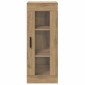 vidaXL Επιτοίχιο ντουλάπι Artisan Oak 34,5 x 34 x 90 εκ.