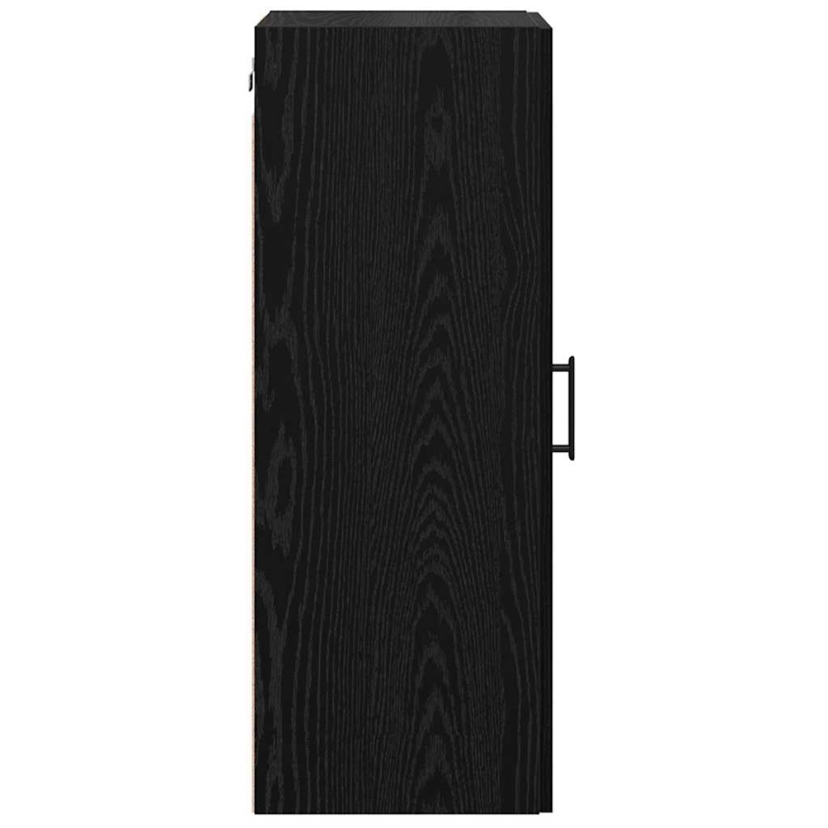vidaXL Επιτοίχιο ντουλάπι Μαύρη Οξυά 34,5 x 34 x 90 εκ.