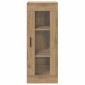 vidaXL Επιτοίχιο ντουλάπι Artisan Oak 34,5 x 34 x 90 εκ.