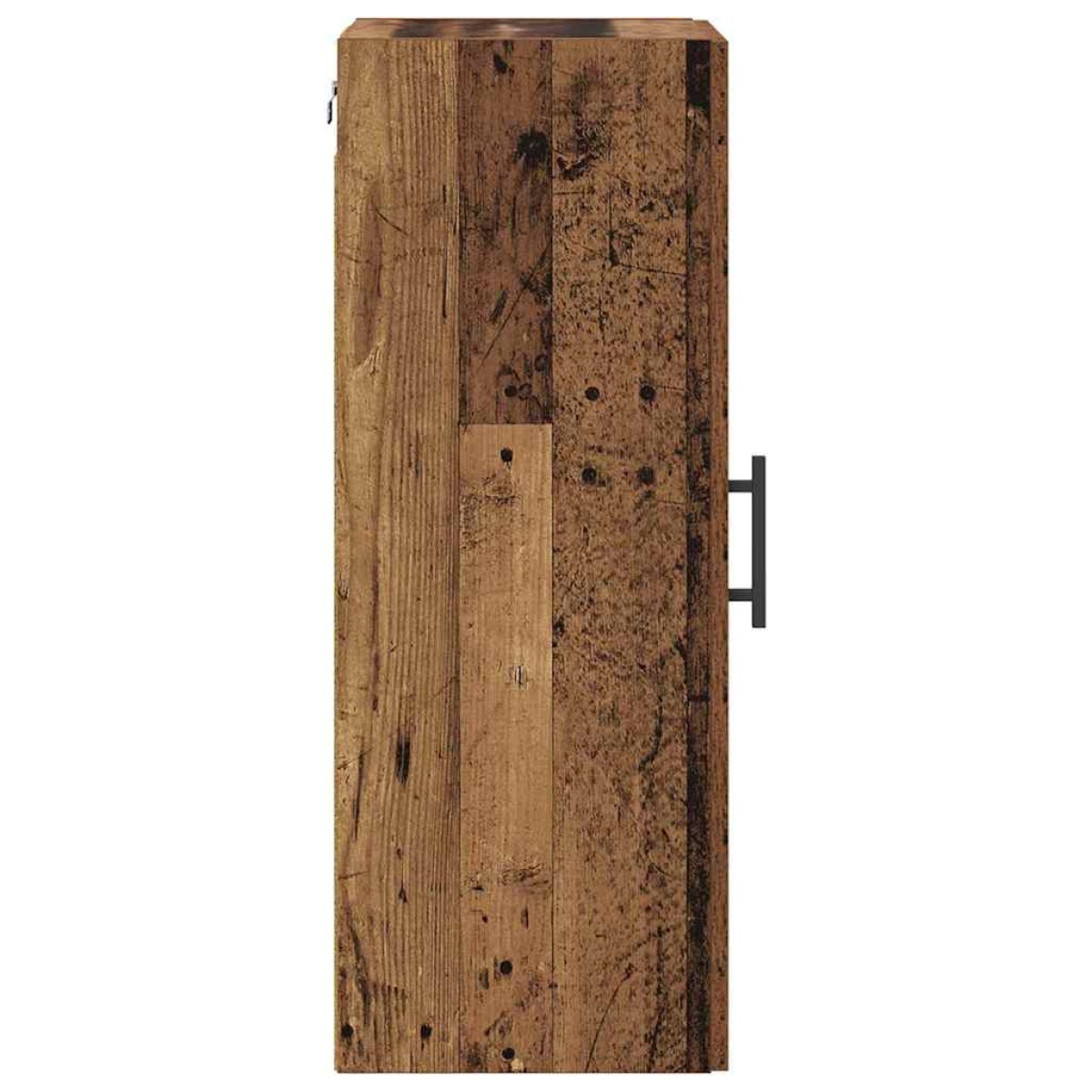 vidaXL Επιτοίχιο ντουλάπι Παλιό Ξύλο 34,5 x 34 x 90 εκ.