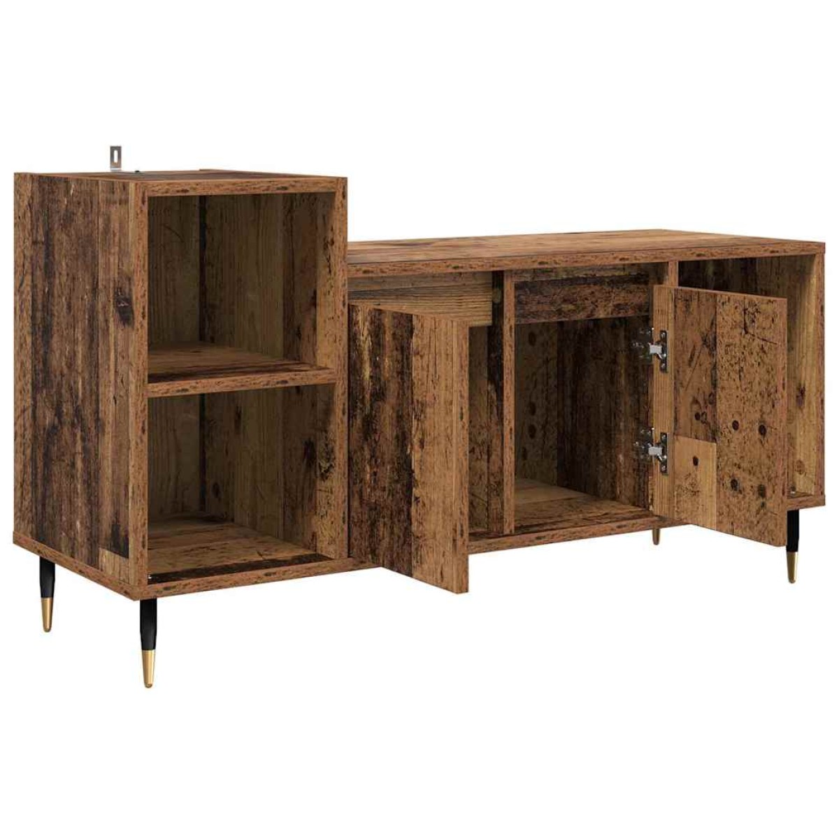 vidaXL Ντουλάπι TV 100 x 35 x 55 εκ Παλιό Ξύλο Επεξεργασμένο Ξύλο