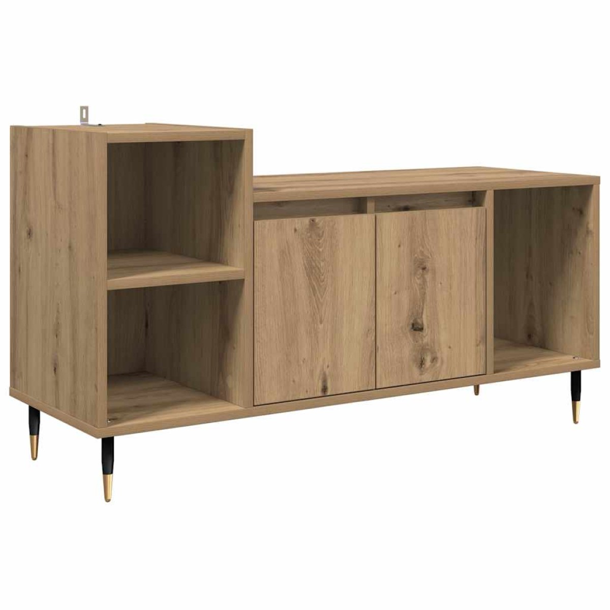 vidaXL Ντουλάπι TV 100 x 35 x 55 εκ Artisan Oak Επεξεργασμένο Ξύλο