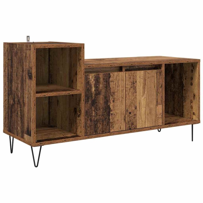 vidaXL Ντουλάπι TV 100 x 35 x 55 εκ Παλιό Ξύλο Επεξεργασμένο Ξύλο