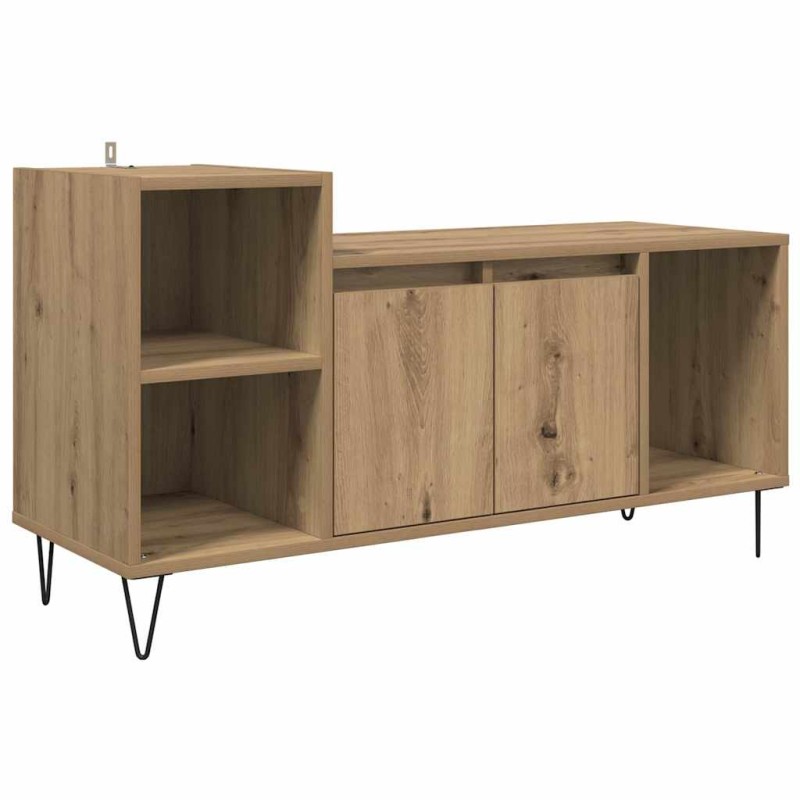 vidaXL Ντουλάπι TV 100 x 35 x 55 εκ Artisan Oak Επεξεργασμένο Ξύλο