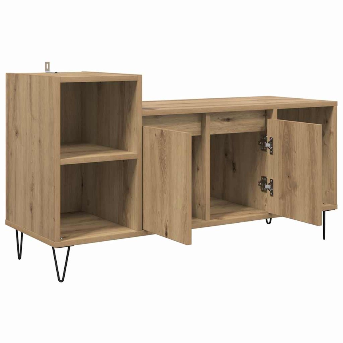 vidaXL Ντουλάπι TV 100 x 35 x 55 εκ Artisan Oak Επεξεργασμένο Ξύλο