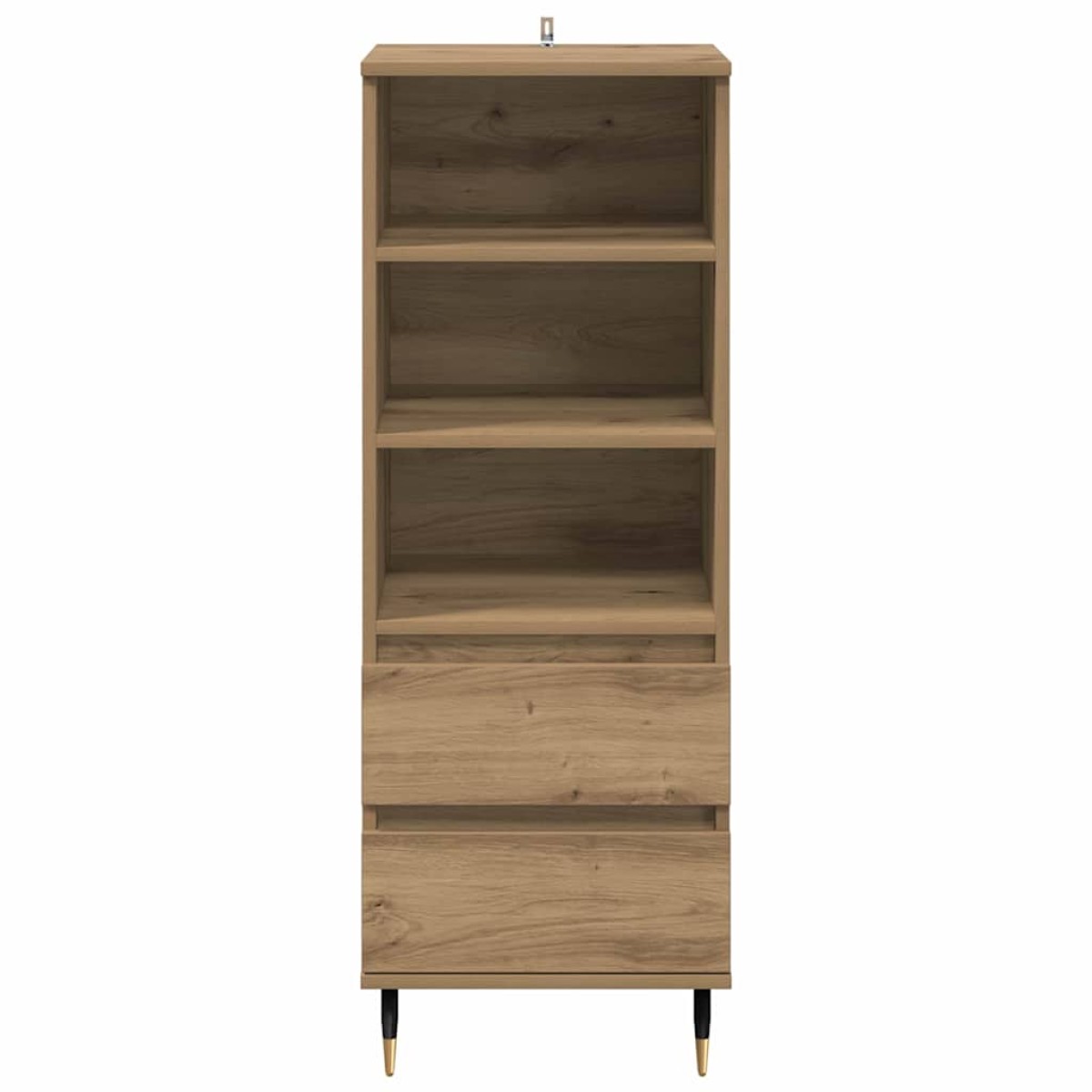 vidaXL Highboard Artisan Oak 40 x 36 x 110 εκ. Επεξεργασμένο Ξύλο