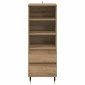 vidaXL Highboard Artisan Oak 40 x 36 x 110 εκ. Επεξεργασμένο Ξύλο