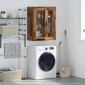 vidaXL Επιτοίχιο ντουλάπι Παλιό Ξύλο 69,5 x 34 x 90 εκ.