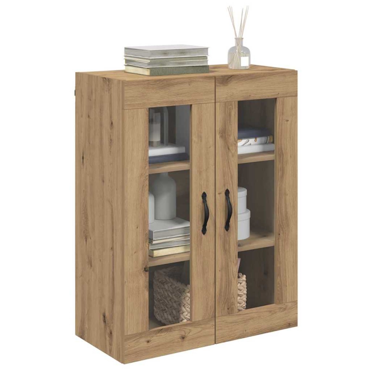 vidaXL Επιτοίχιο ντουλάπι Artisan Oak 69,5 x 34 x 90 εκ.