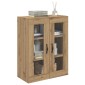 vidaXL Επιτοίχιο ντουλάπι Artisan Oak 69,5 x 34 x 90 εκ.