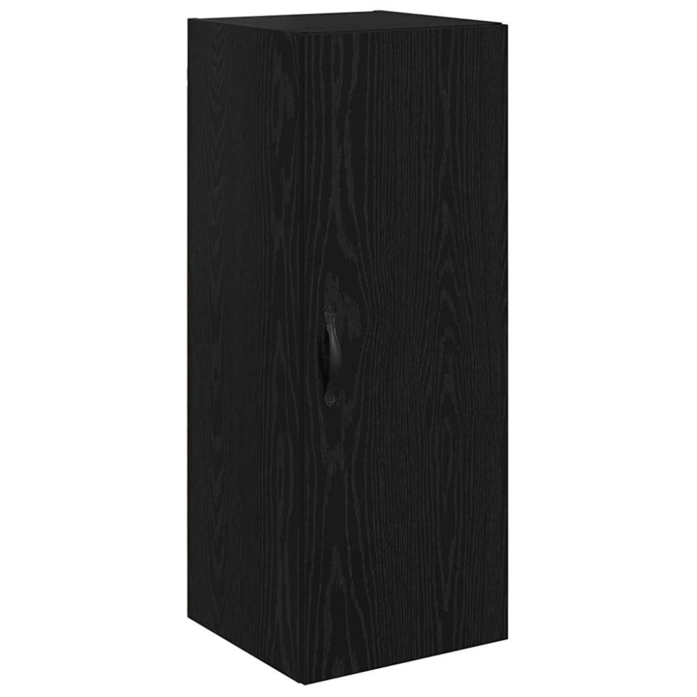 vidaXL Επιτοίχιο ντουλάπι Μαύρη Οξυά 34,5 x 34 x 90 εκ.