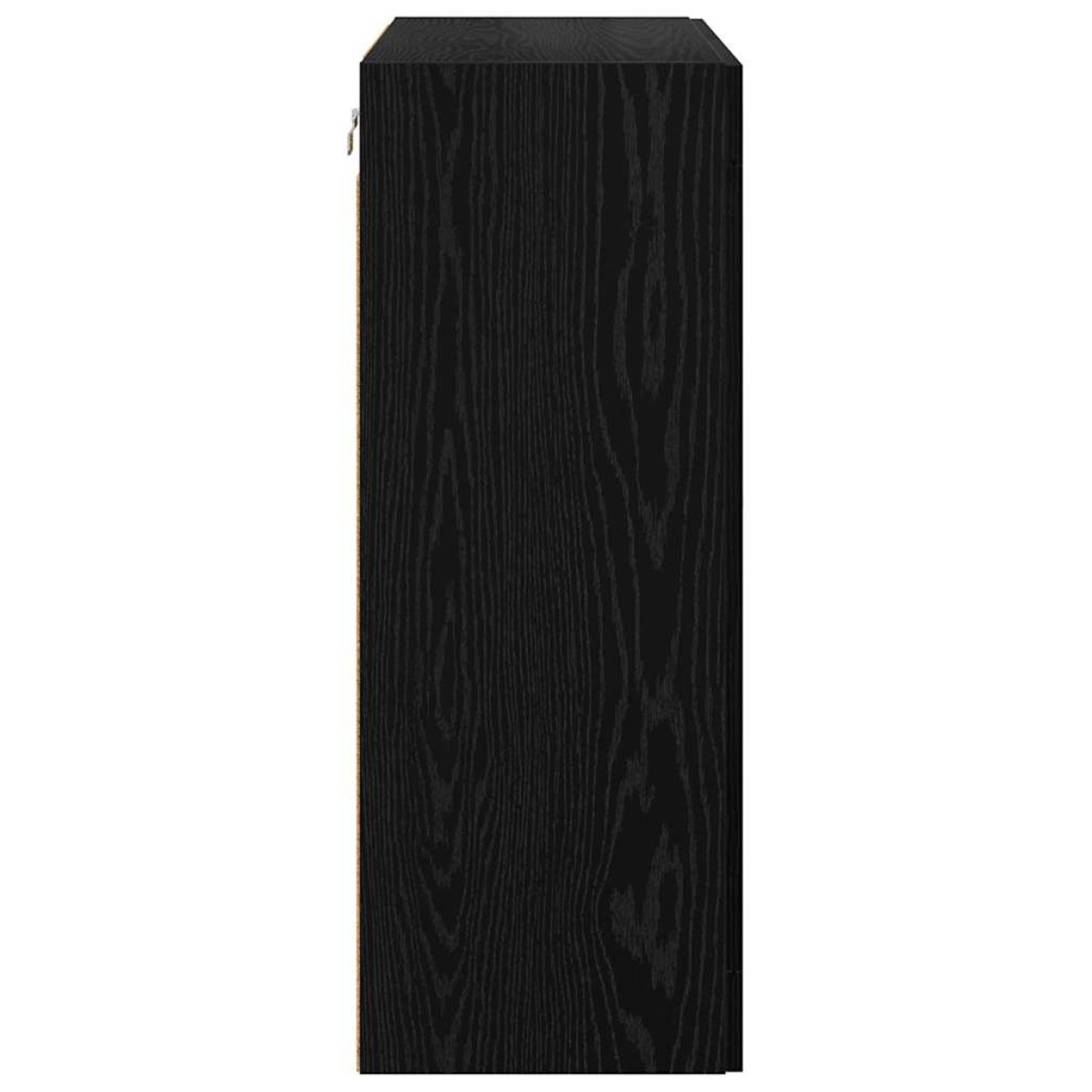 vidaXL Επιτοίχιο ντουλάπι Μαύρη Οξυά 69,5 x 34 x 90 εκ.
