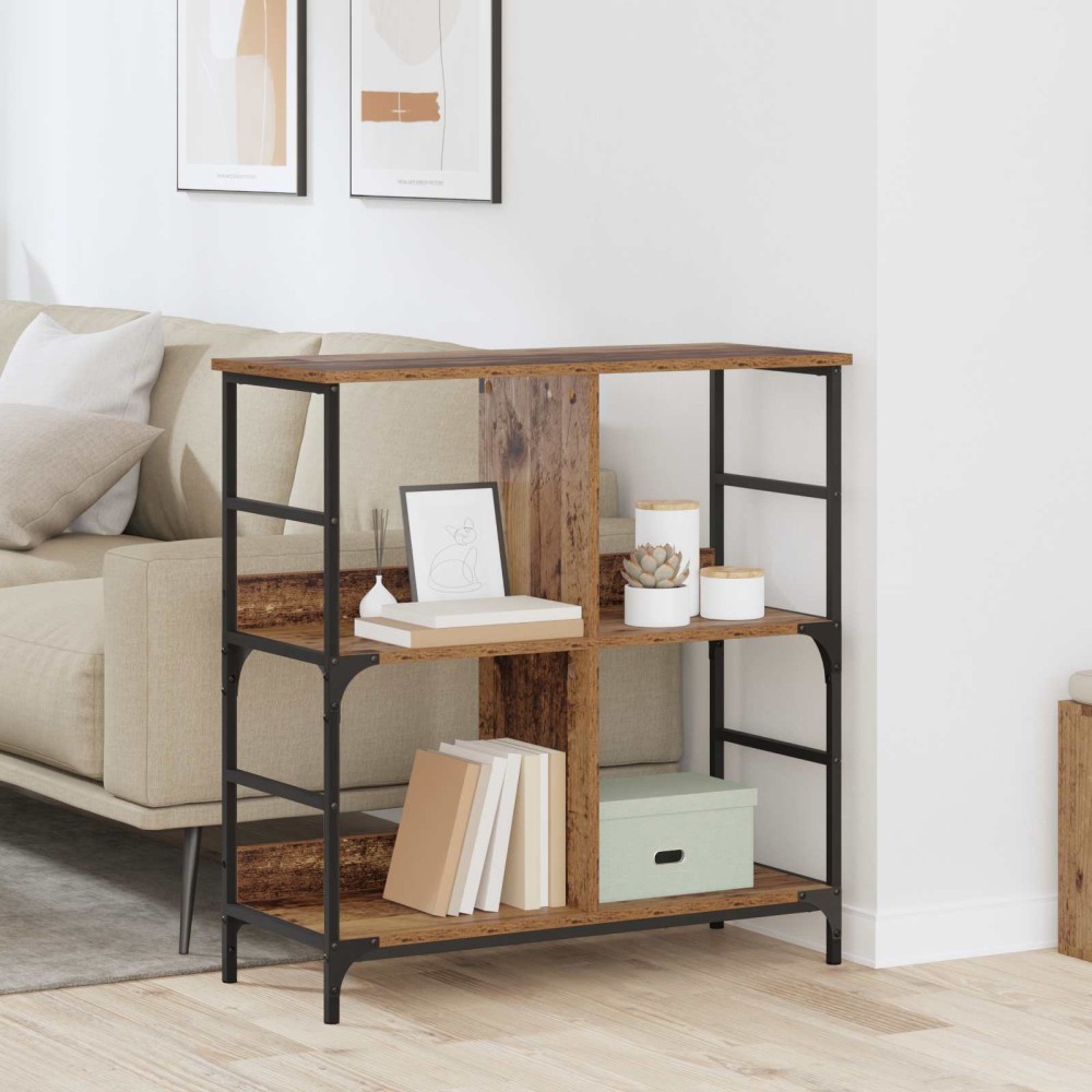 vidaXL Ράφι Βιβλίων 4 επίπεδα 78.5 x 33 x 82 εκ Επεξεργασμένο Ξύλο