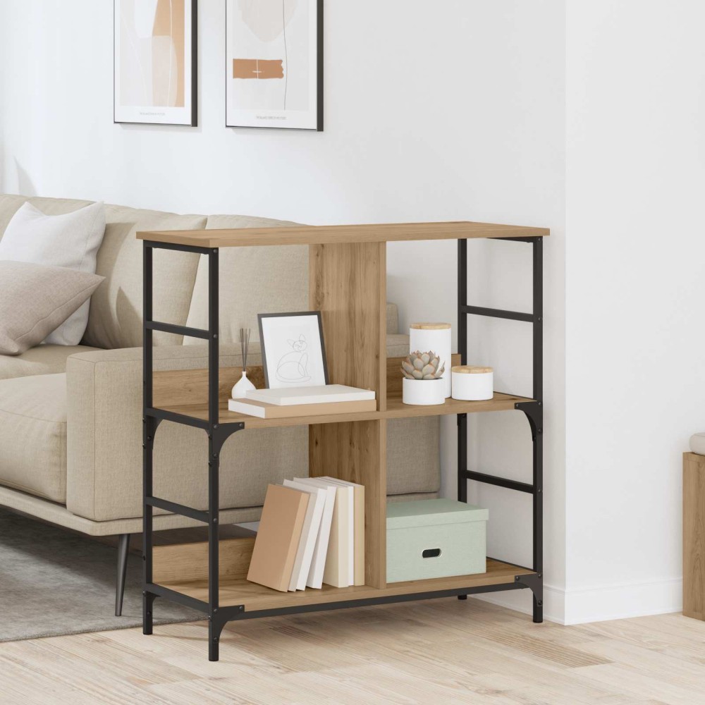 vidaXL Ράφι Βιβλίων 4 επίπεδα 78.5 x 33 x 82 εκ Επεξεργασμένο Ξύλο