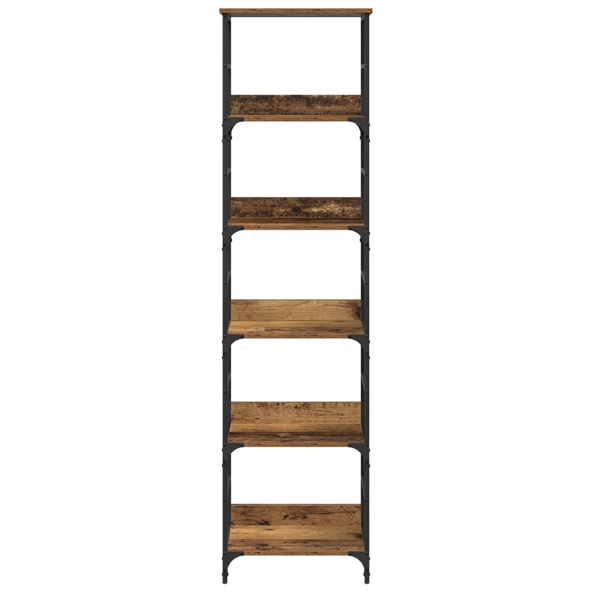 vidaXL Ράφι Βιβλίων 5 επιπέδων 50 x 33 x 188,5 εκ Επεξεργασμένο Ξύλο