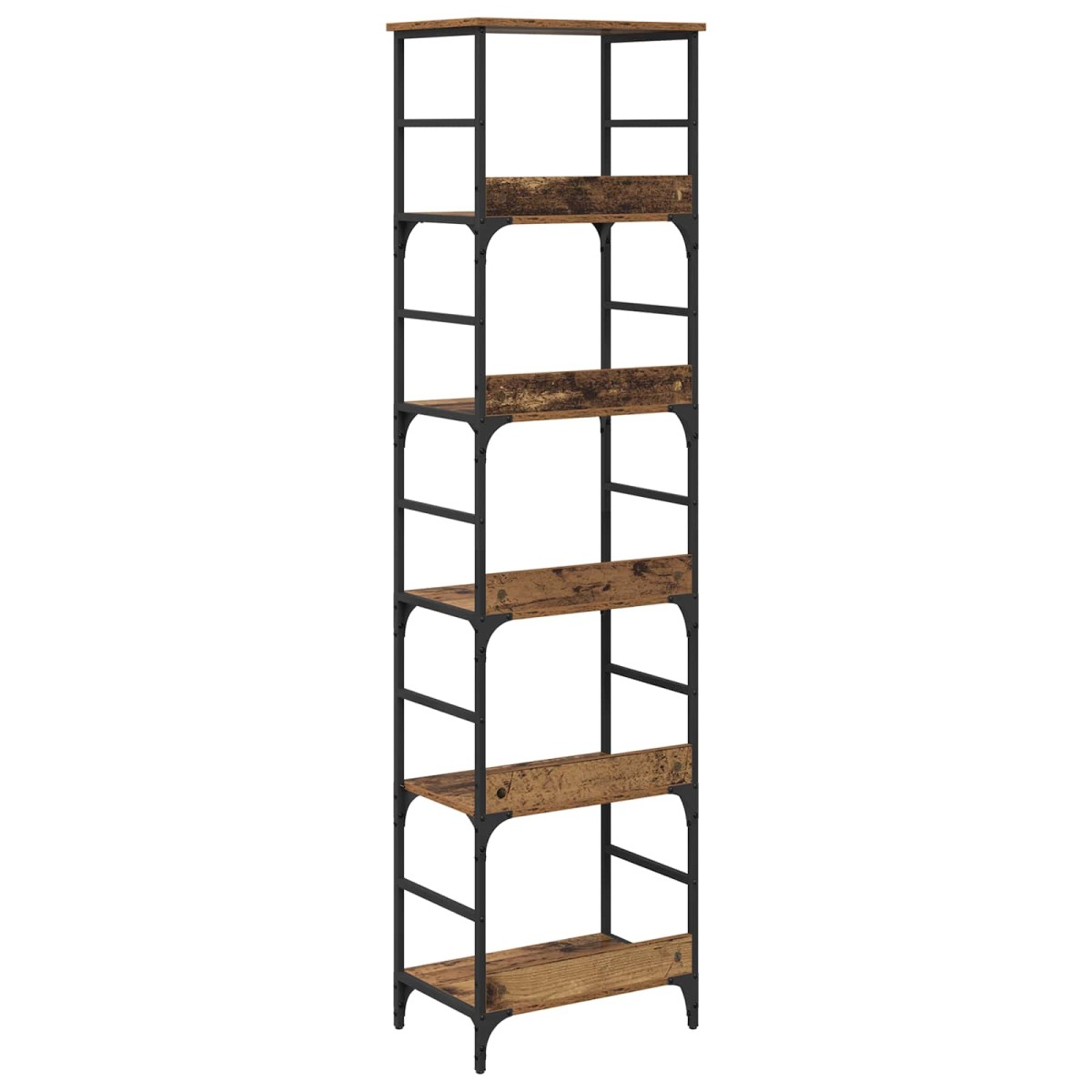 vidaXL Ράφι Βιβλίων 5 επιπέδων 50 x 33 x 188,5 εκ Επεξεργασμένο Ξύλο